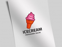 Ice Cream Company Logo Screenshot 1