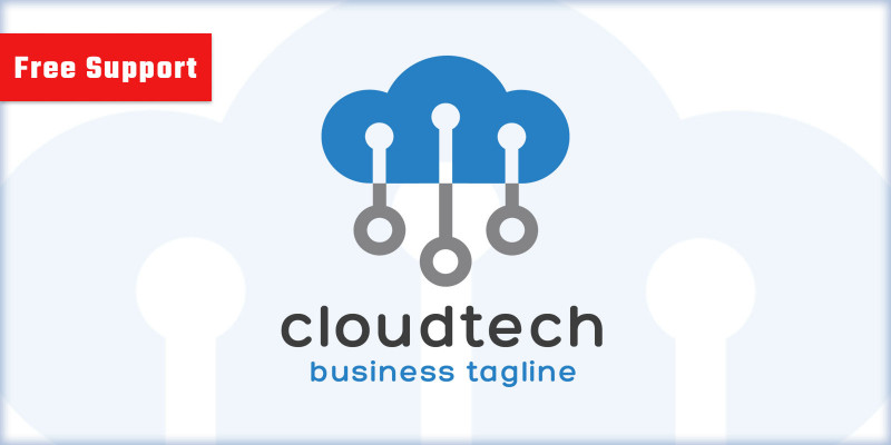 Cloud Tech Company Logo