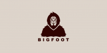 Bigfoot Yeti Vector Logo Screenshot 1