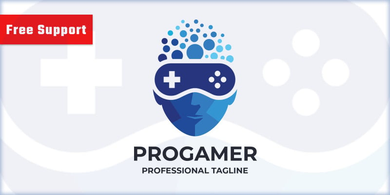 Professional Gamer Logo