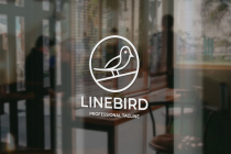 Line Bird Logo Screenshot 2
