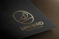 Line Bird Logo Screenshot 4