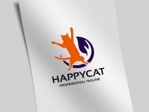 Happy Cat Pet Shop Logo Screenshot 1