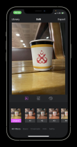 Pro Photo Filter App - iOS SwiftUI Screenshot 2