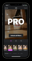 Pro Photo Filter App - iOS SwiftUI Screenshot 4