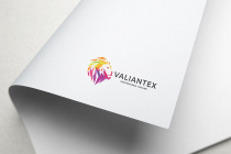 Pixel Valiant Lion Logo Screenshot 2