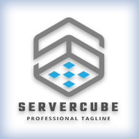 Server Cube Logo v2