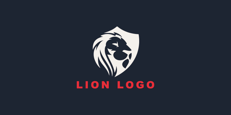 Lion Brave Logo Design