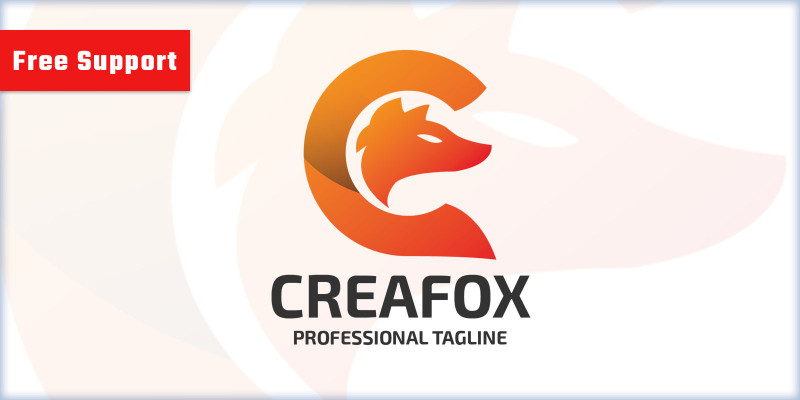Creative Fox Letter C Logo