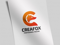 Creative Fox Letter C Logo Screenshot 1