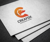 Creative Fox Letter C Logo Screenshot 2