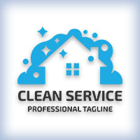 Clean Service Logo