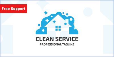 Clean Service Logo