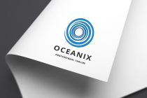 Oceanix Letter O Logo Screenshot 1