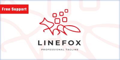 Line Fox Logo