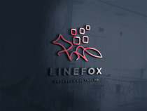 Line Fox Logo Screenshot 1