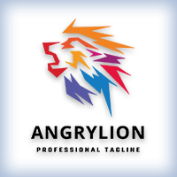 Angry Lion Logo