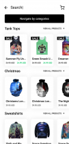 eStore Shopify - Figma Mobile Application UI Kit Screenshot 4