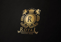 Royal Crest Letter R Logo Screenshot 7