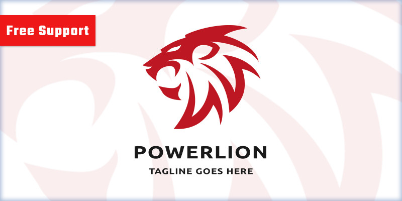 Power Lion Pro Logo