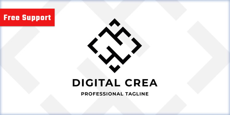 Digital Creative Agency Logo
