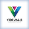 Virtualis Letter V Logo