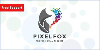 Pixel Fox Logo