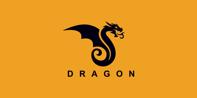 Dragon Vector  Logo Design 