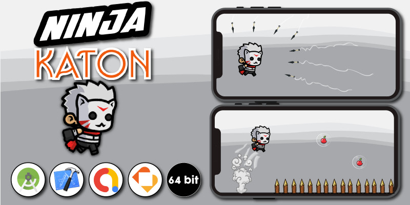 Ninja Katon - Buildbox  Template