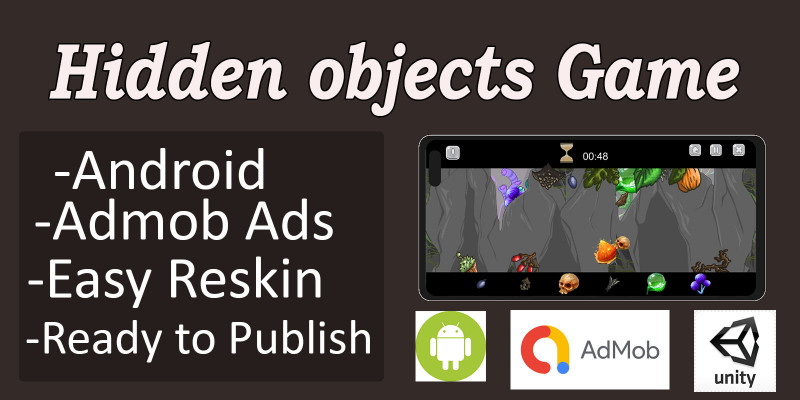 Hidden Objects Game Unity Project