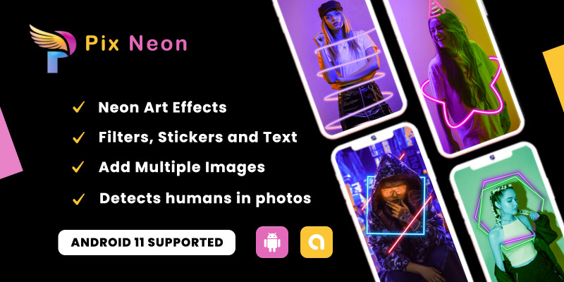 Pix Neon - Photo Editor Android