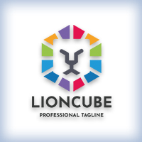 Lion Cube Company Logo