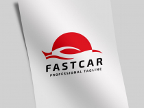 Fast Car Logo Screenshot 1