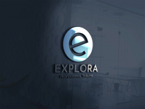 Explora Letter E Logo Screenshot 1