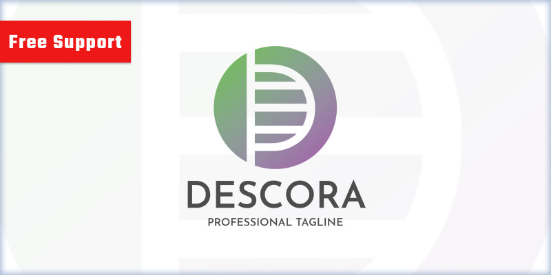 Descora Letter D Logo