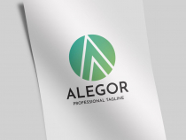 Alegor Letter A Logo Screenshot 2