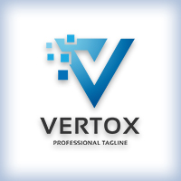 Vertox Letter V Logo