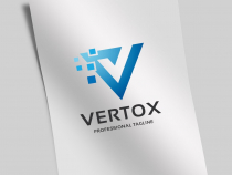 Vertox Letter V Logo Screenshot 1