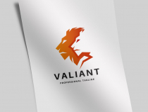 Lion and Lion Valiant Logo Screenshot 1