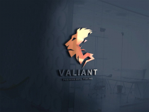 Lion and Lion Valiant Logo Screenshot 3