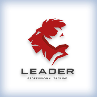 Lion and Rhino Leaders Logo