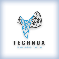 Technox Letter T Company Logo