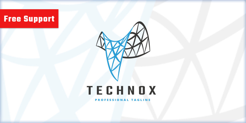 Technox Letter T Company Logo