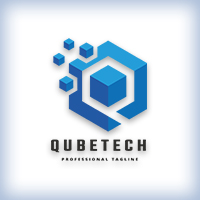 Qube Tech Q Letter Pro Logo