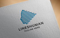 Lines Human Logo Screenshot 1