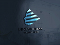 Lines Human Logo Screenshot 2