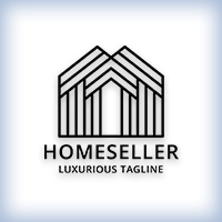 Home Seller - Real Estate Logo