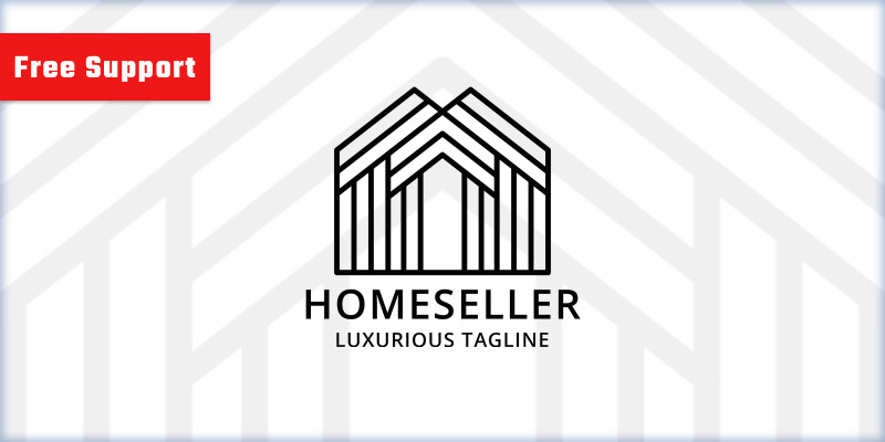 Home Seller - Real Estate Logo