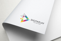 Digital Media Play Logo Screenshot 1
