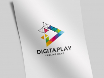 Digital Media Play Logo Screenshot 2